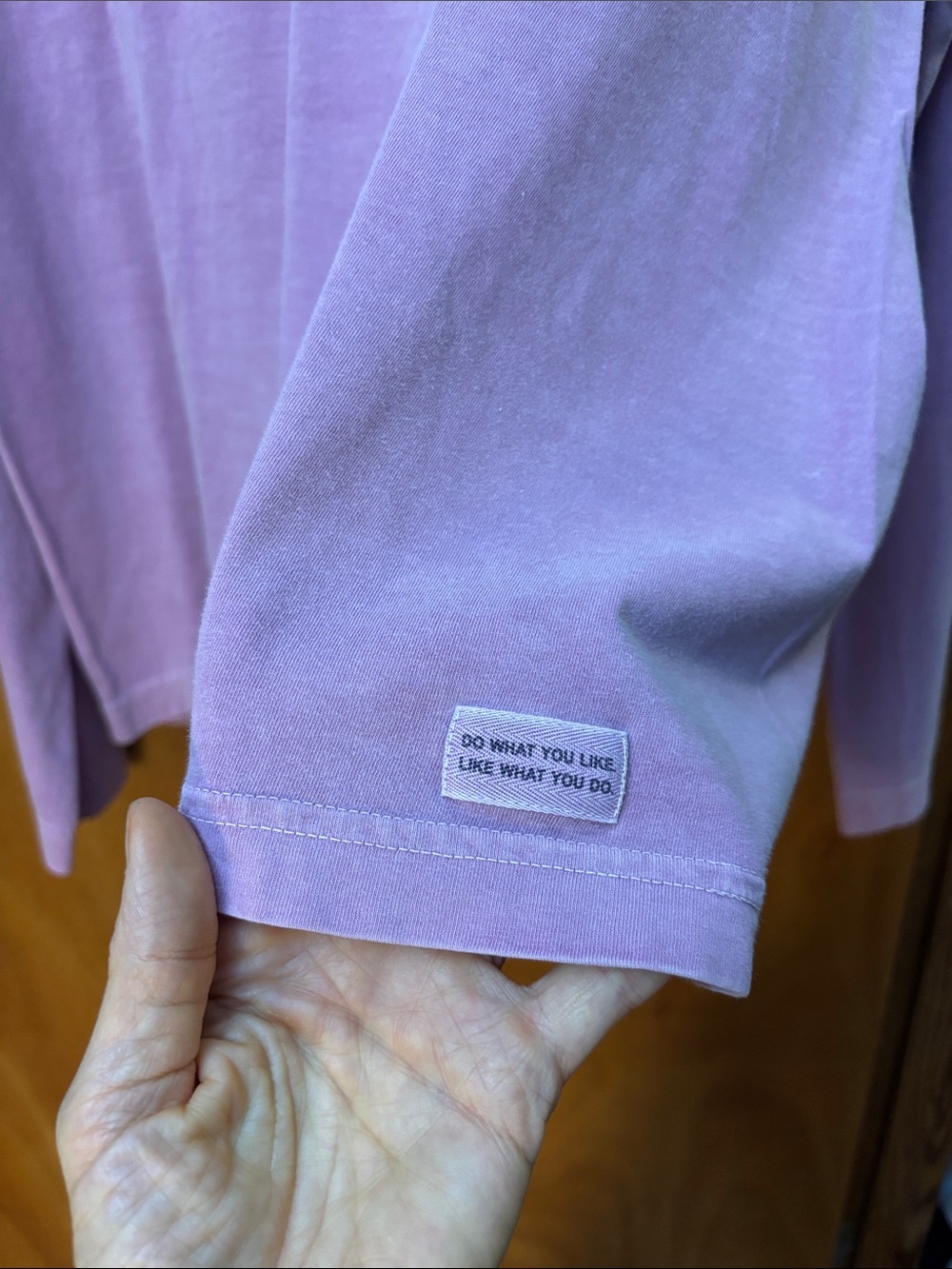 Life Is Good Pink/Purple Long-Sleeve Cabin Graphic Tee - Picture 3 of 7